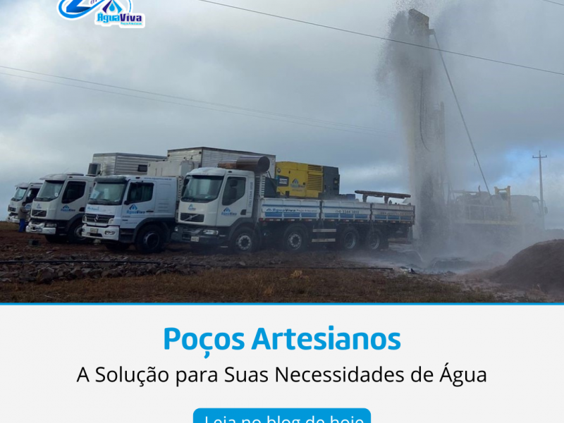 Poços Artesianos: A Solução para Suas Necessidades de Água