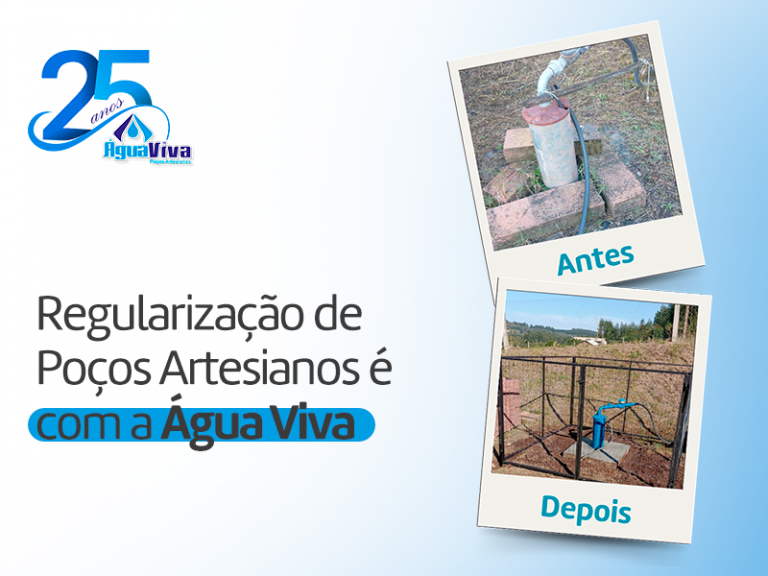 Regularização de Poços Artesianos é com a Água Viva